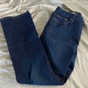 Perfect Gap dark wash boot cut jeans